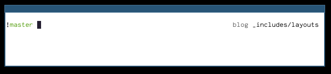 Screenshot showing separate repo block in subdirectory