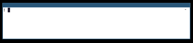 Screenshot of simple prompt
